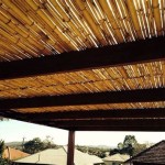 Bamboo Patio Roof