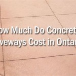 Concrete Patio Cost Per Square Foot Ontario