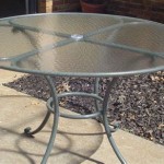 Diy Glass Patio Table Top Replacement