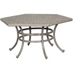 Hexagon Patio Table