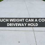 How Much Weight Can My Concrete Patio Hold