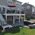 How To Build A 2nd Story Deck Over Concrete Patio