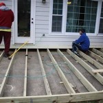 How To Build A Floating Deck Over Concrete Patio