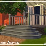 How To Build Patio Stairs Sims 4