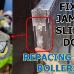 How To Fix Sliding Patio Door Rollers Stuck Down