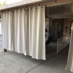 How To Hang Curtains On Patio Cover