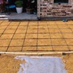 How To Pour Concrete Patio Against Foundation