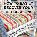 How To Recover Patio Cushions