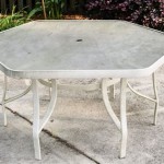 How To Remove Glass Patio Table Top