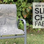 How To Replace Fabric On A Patio Chair