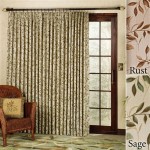 Patio Door Curtain Rods